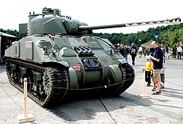 Britse Sherman M4A3