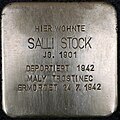 Stolperstein für Salli Stock (Klosterstraße 43)