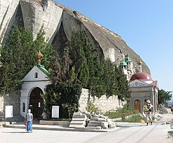 A Szent Kelemen-barlangkolostor Inkermanban