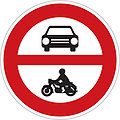 B 11: No motor vehicles