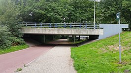 Zijaanzicht brug 893 (september 2018)