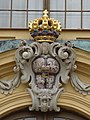 Wappen auf Schloss Moritzburg in Moritzburg, Sachsen