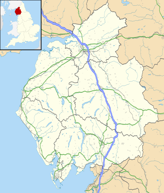 List of monastic houses in Cumbria is located in Cumbria