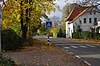 Ortsblick Schwaförden Dorfstraße in Richtung Scholen