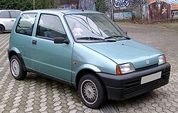 Fiat Cinquecento (Frontansicht)