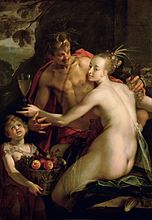 Bacchus, Ceres und Amor, um 1600