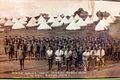 Soldati della Legione Ebraica al campo di Fort Edward (Windsor, Canada), nel giorno dello Yom Kippur del 1918