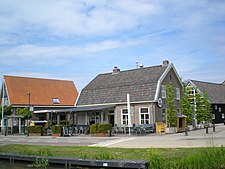 Het voormalige café van André Hazes aan de Jonkheer Ramweg 22 te Schalkwijk