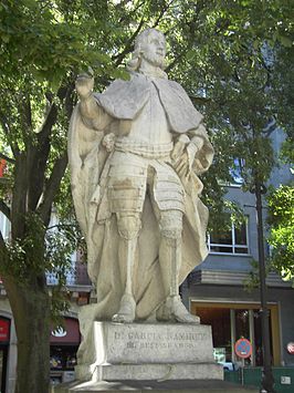 Standbeeld van García IV in Pamplona