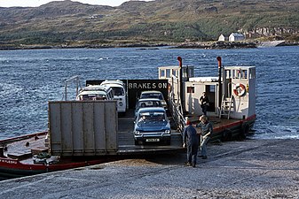 «Queen of Kylesku» i Kylesku, 1976