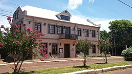 Gebäude in Hohenau, Paraguay