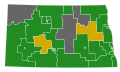North Dakota (by state legislative district)