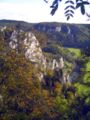 Stiegelefelsen mit Blick zur Donau (von Westen)