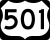 U.S. Highway 501 Business marker