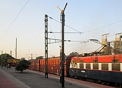 Waria railway station platform