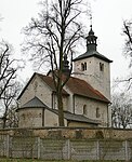 St. Nicholas in Wysocice, founded by Mikołaj from Ściborzyce, Ostoja coat of arms in the first half of the 13th century.