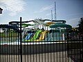 'Cuda Falls water slides at Barracuda Bay.