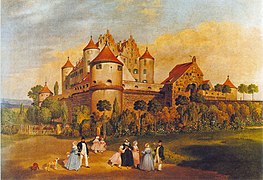 Schloss Erbach (Donau), 1844