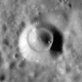 Apollonius N is a concentric crater