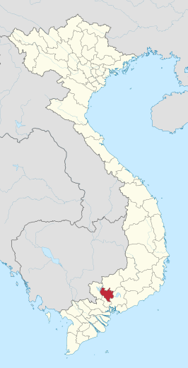 Kaart van Binh Duong