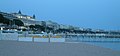 La Croisette vista dalla spiaggia