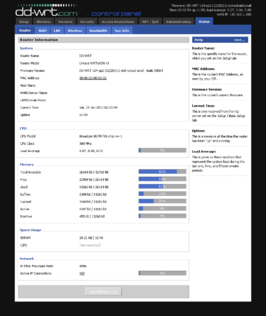 DD-WRT's Web Interface