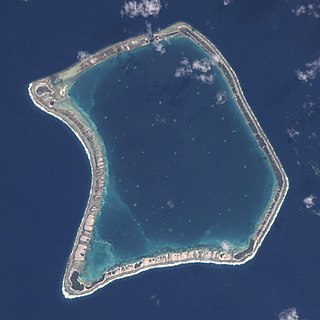 NASA-Bild von Fangataufa
