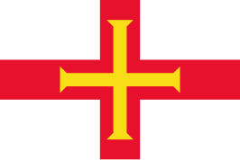 ? Vlag van Guernsey