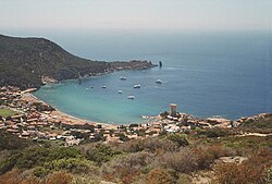 View of Giglio Campese