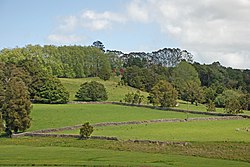 Stone walls near Glenbervie