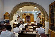 Interior of the Kollel (Attribution: Michael Jacobson)