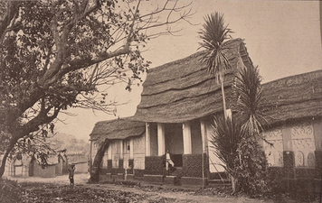 Palace of Ashanti Kwaku Dua of Kumasi, Ghana, unknown architect, 1896