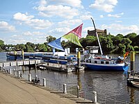 Die MS Wissenschaft, hier Ende Mai 2014 in Bremen