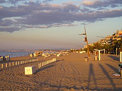 Calafell beach