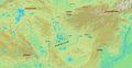 Sasanian Abarshahr, Kirman, Sakastan (240-650/651 AD), Harev, Kushanshahr and Turan in 600 AD.