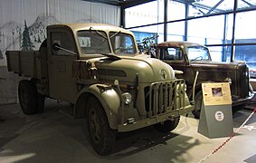 Steyr 1500 Pritschenwagen im Kriegsmuseum Overloon