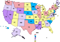 Underage consumption map for 2007