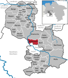 Wallenhorst – Mappa