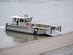 LC-350, the New York Naval Militia's newest vessel, received on July 21, 2018.