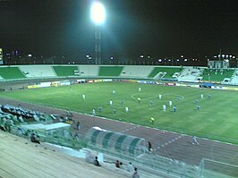 Al-Arabi in actie in het thuisstadion