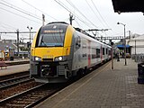 Een MS08 Desiro-treinstel in station Lier