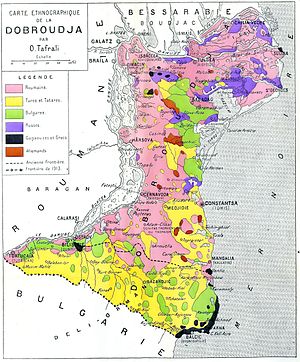 Kuzey ve Güney obruca'daki Ethnik Yapı (1918)