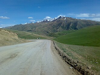 Abfahrt Richtung Naryn