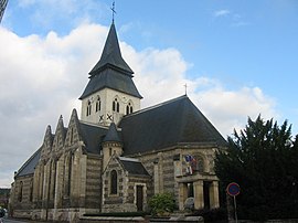 The church in Serquigny