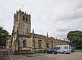 View of the south side of the church