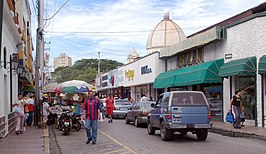 Calle Velasquez in het centrum van Porlamar