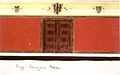 Entwurf Finanzamt Cochem, 1930, Tempera, 17 cm × 40,7 cm. Ausmalung untergegangen