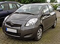 Makyajlı Toyota Yaris XP90 Önden Görünüm (2009-2011)