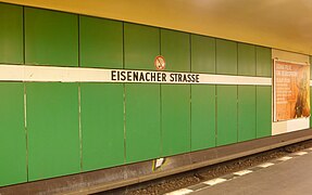 1971: U-Bahnhof Eisenacher Straße