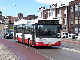 Eerste generatie Volvo 7700 van SBM te Maastricht